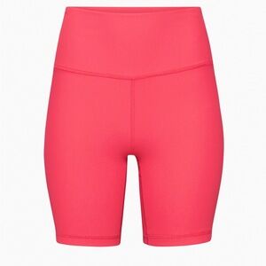 TnaSLICK Rib Atmosphere Hi-Rise 7" Short Hypno Pink Size L